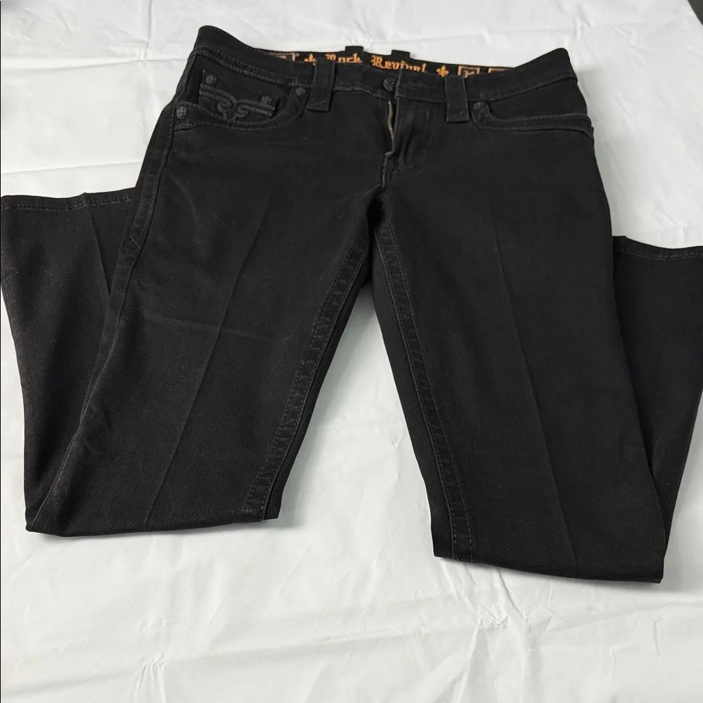 Rock Revival Dark Straight Leg Women's Jeans